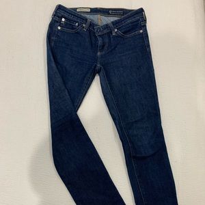 AG skinny jeans dark wash